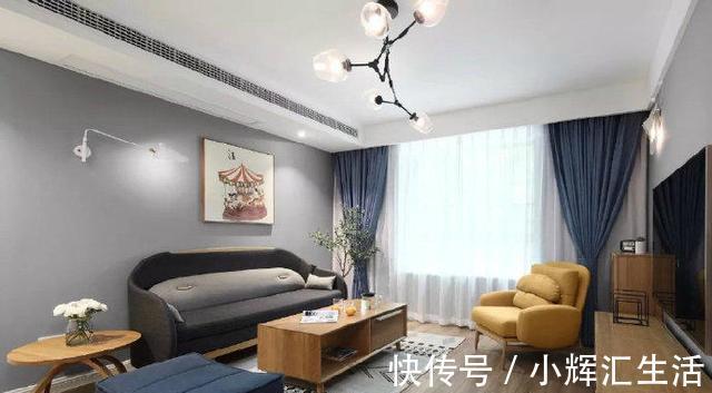 新房|98平米的新房装修毕业啦,全屋高级灰的设计超漂亮,采光明亮通透