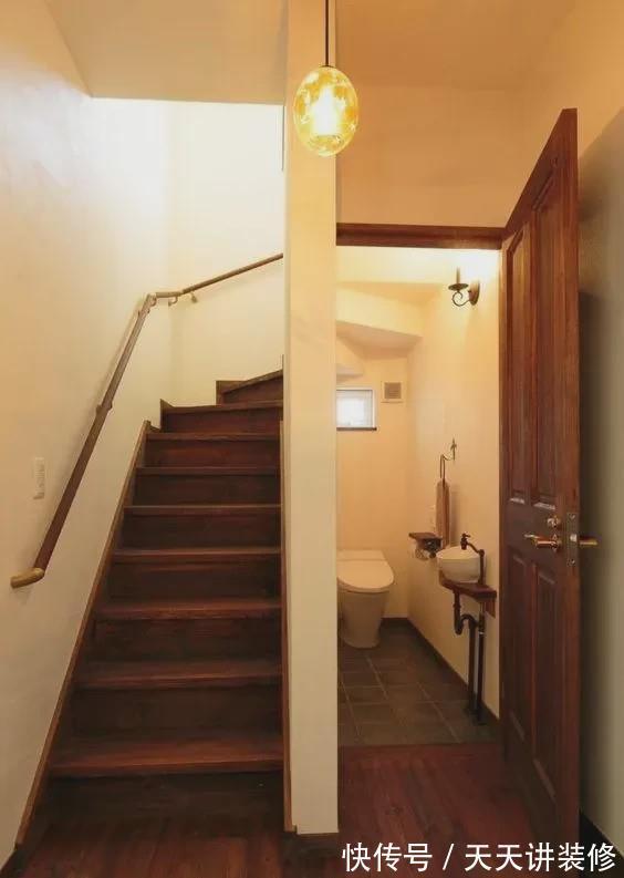 楼梯|邻居家的楼梯只做一半，完工居然多出一个储物间，佩服佩服！