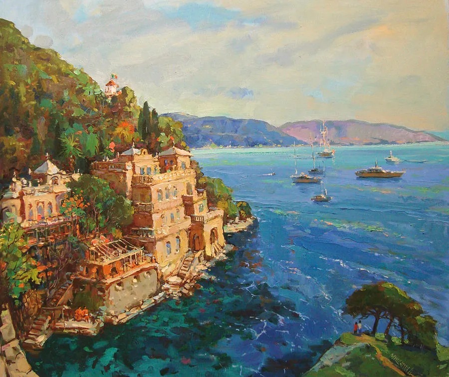 米沙金！俄罗斯画家米沙金的风景油画，美的不要不要的！