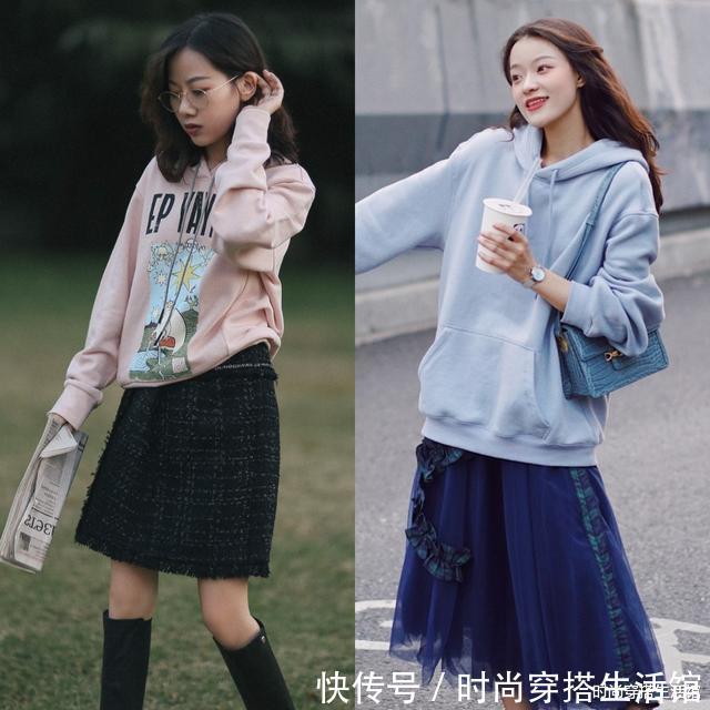 冬天穿卫衣,这样来挑选、搭配,简约大方又气质,适合40岁女人穿