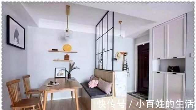 餐厅|80㎡的新房,进门就是餐厅,老公却能隔出一个玄关来,太聪明了!