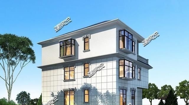 农村|占地120平的欧式别墅, 造型大气辉煌, 盖在农村没人敢说你土!