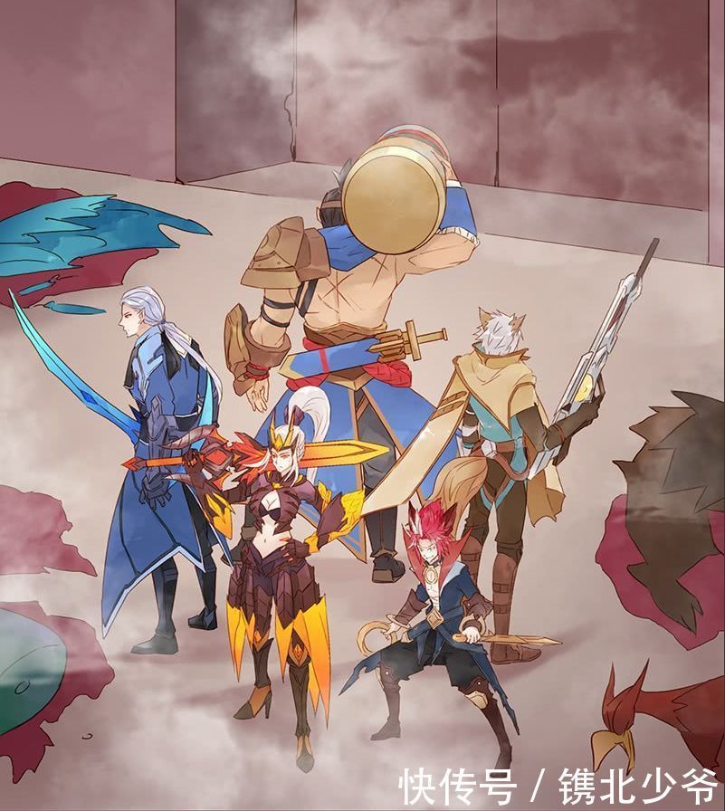 王者荣耀小故事：长城遭魔种入侵？花木兰誓死守卫