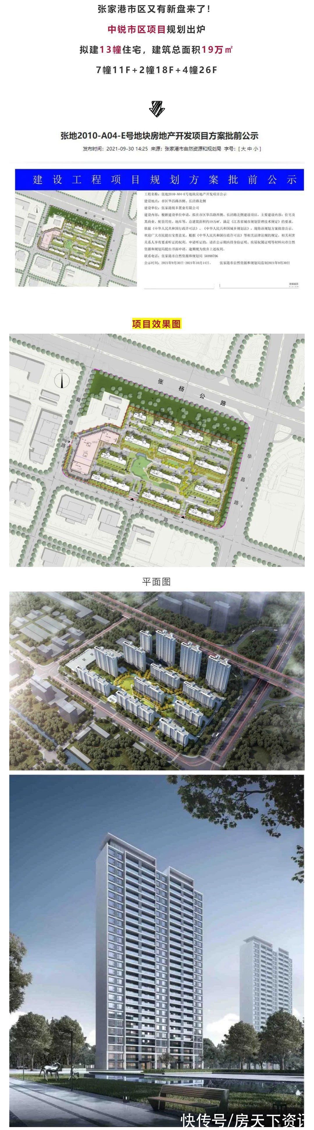 规划|中锐市区新项目规划出街！拟建7幢11F洋房+6幢高层