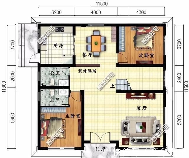 两室|广受好评的两栋农村别墅,第一栋带八角窗,就像小城堡