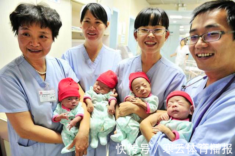 4胞胎|90后孕妈生下4胞胎,得知孩子性别后,宝爸:我上辈子拯救了地球