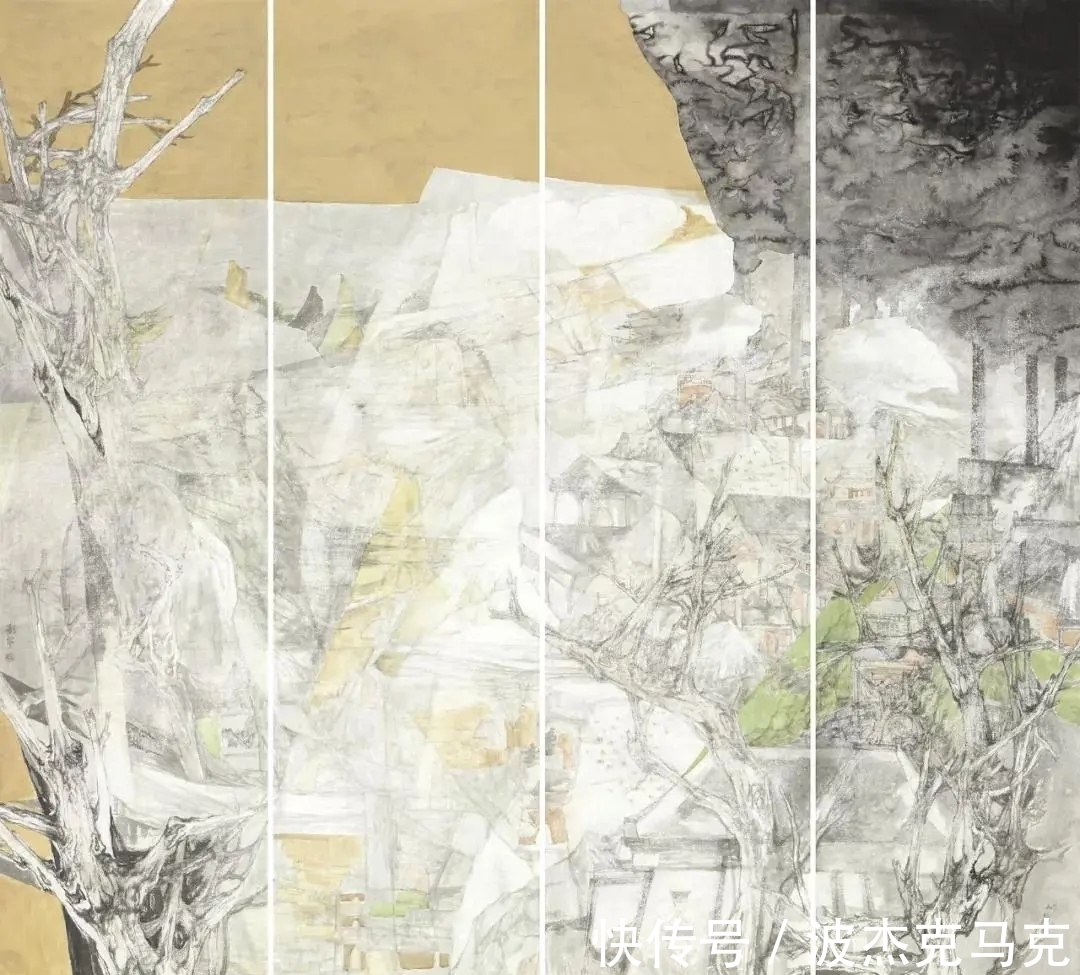 身材|她有姣好的面容、模特的身材,然而她却选择了艰辛的山水画艺术