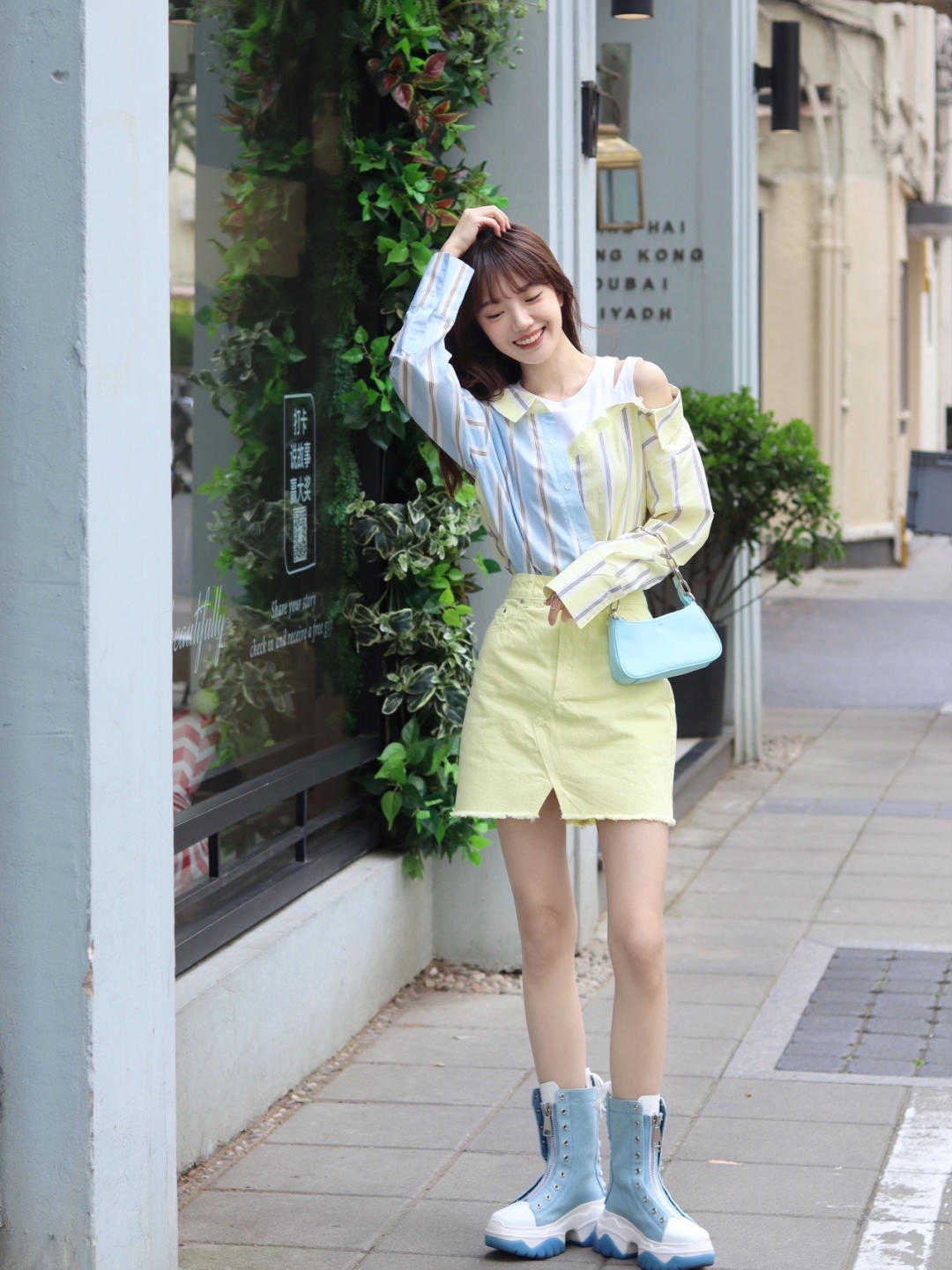 上衣 “短上衣”这样穿才叫好看,搭配半身裙减龄又俏皮,日常实用