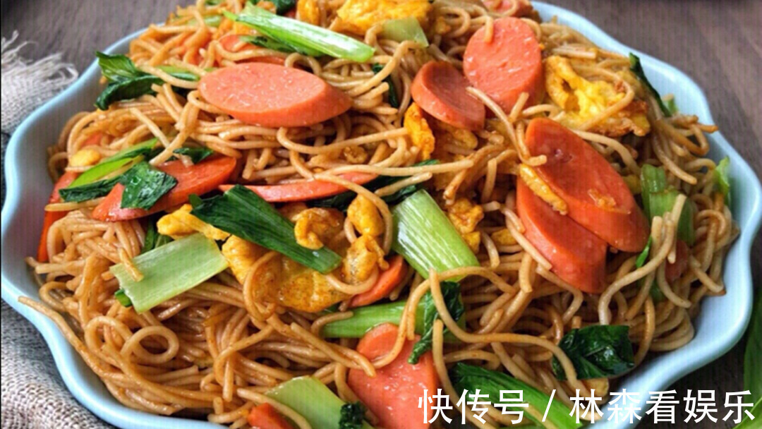 做法|路边摊上偷学来的炒面做法,学会你也可以去摆摊了,味道超级赞!