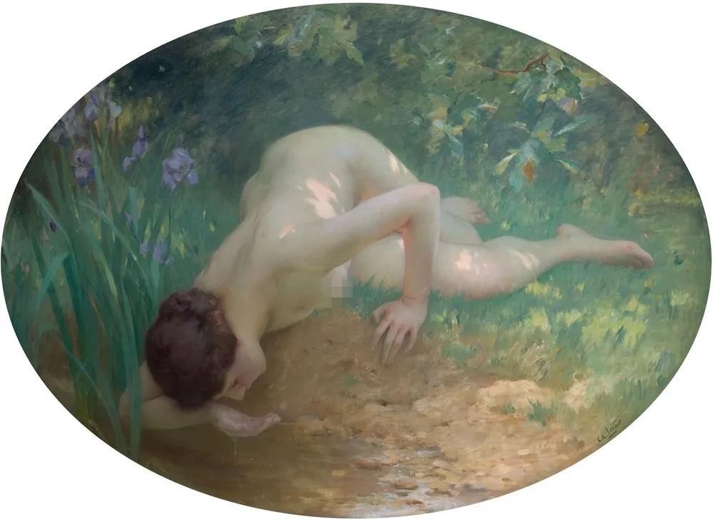 法国画家 查尔斯笔下的仙女,用“风华绝代”形容,真不为过