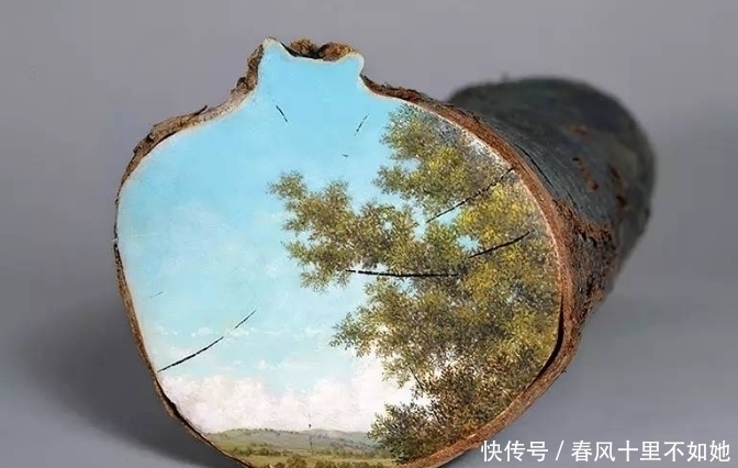 树桩$她用她的双手造出了最美的森林,大家看了她的作品都赞美不止!