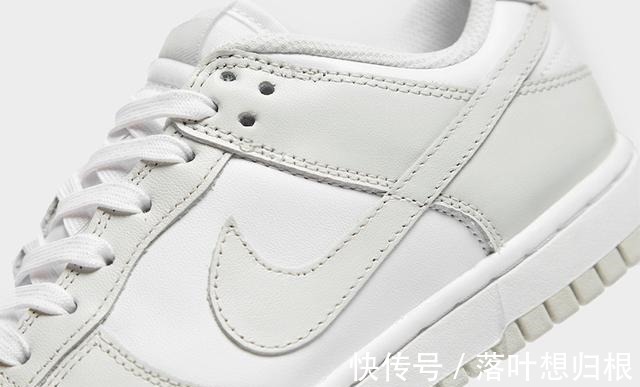 wmns Vibe风十足！全新「白灰」Dunk Low实物释出！