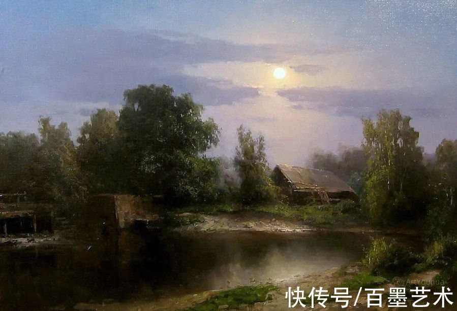 画家！80后乌克兰画家的乡村风景，真的太美了