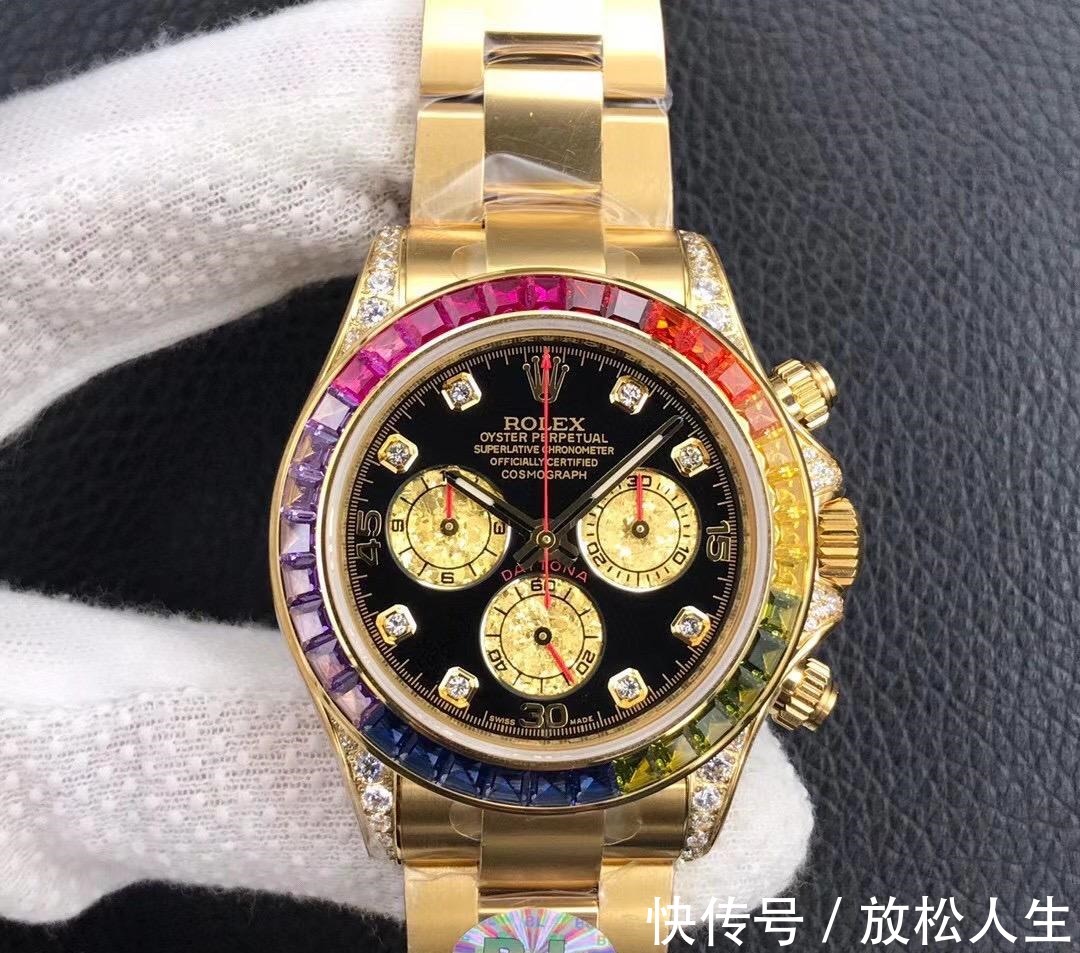 bl厂 BL厂劳力士彩虹迪通拿7750机芯复刻表值得入手吗!