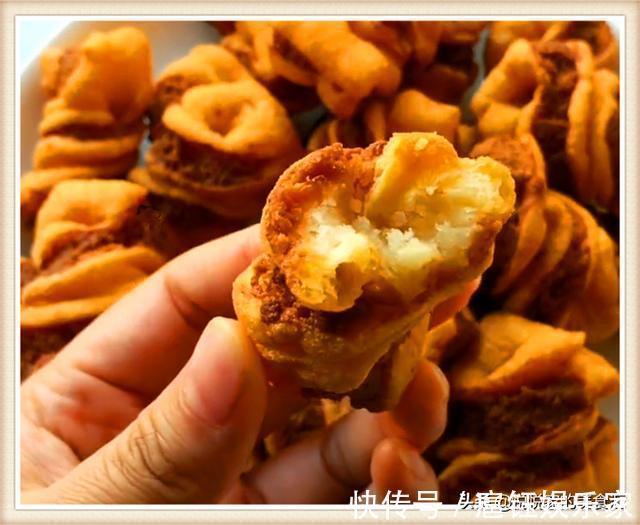 冬季解馋必备小零食,几块钱做一大盘,比油果子更香,比麻花更脆