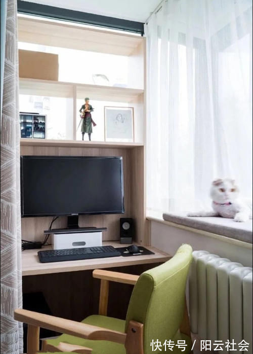 改造|小夫妻爆改老破小！阳台外扩打张榻榻米，直接把卧室装进客厅里！