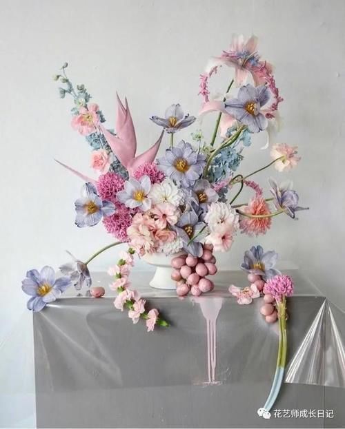 奇思妙想|花艺奇思妙想那些油画配色的绝美花艺作品