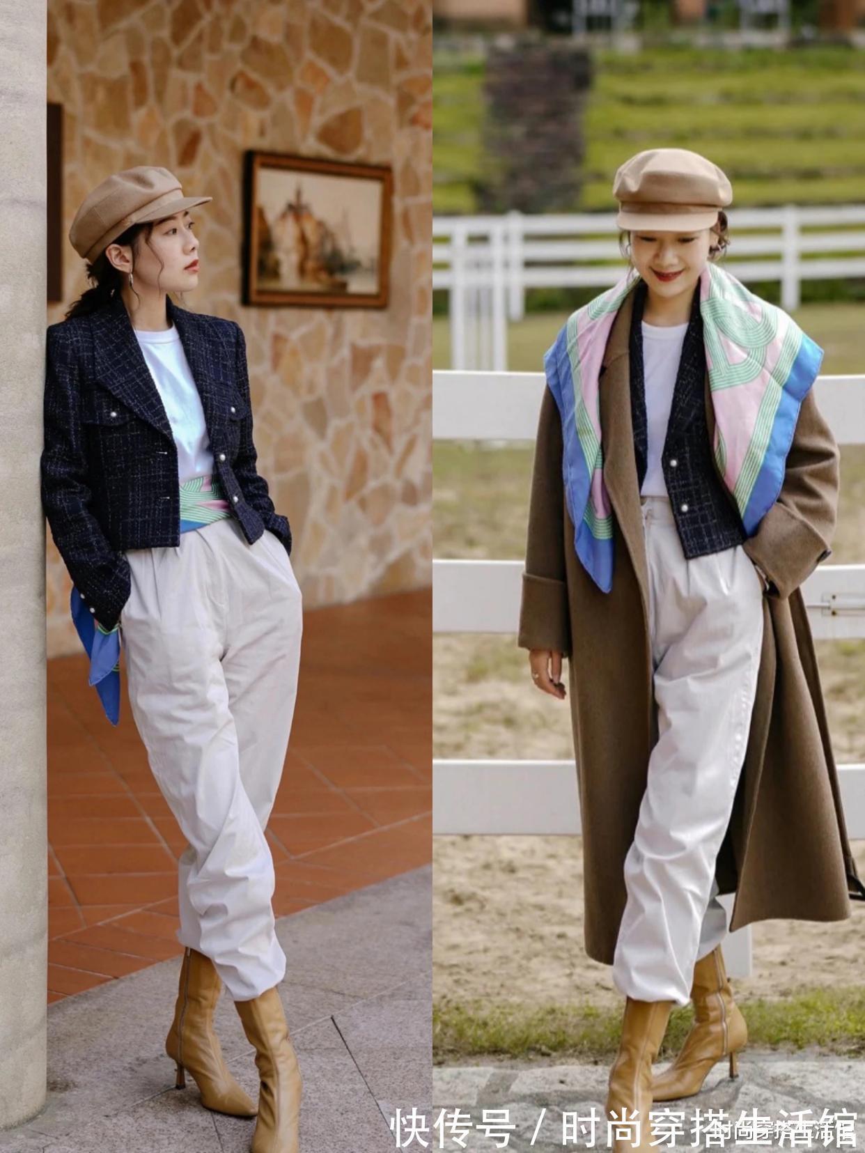 tips|降温了,这才是真正适合小个子的冬季穿搭,显高又显瘦,你买了吗