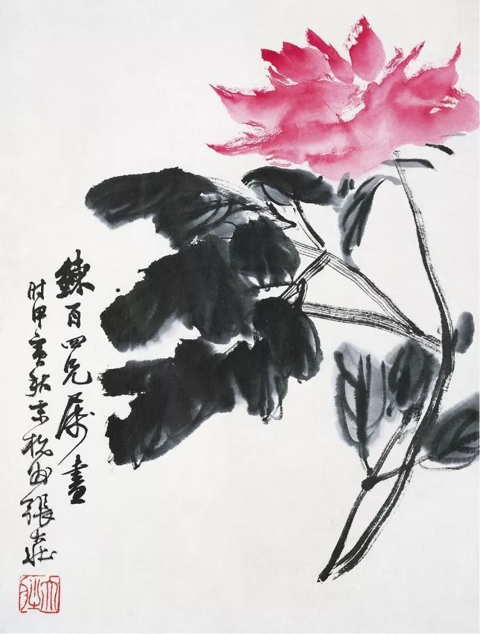 华新罗&张大壮：人淡如菊，以“没骨法”画虾，自创一格