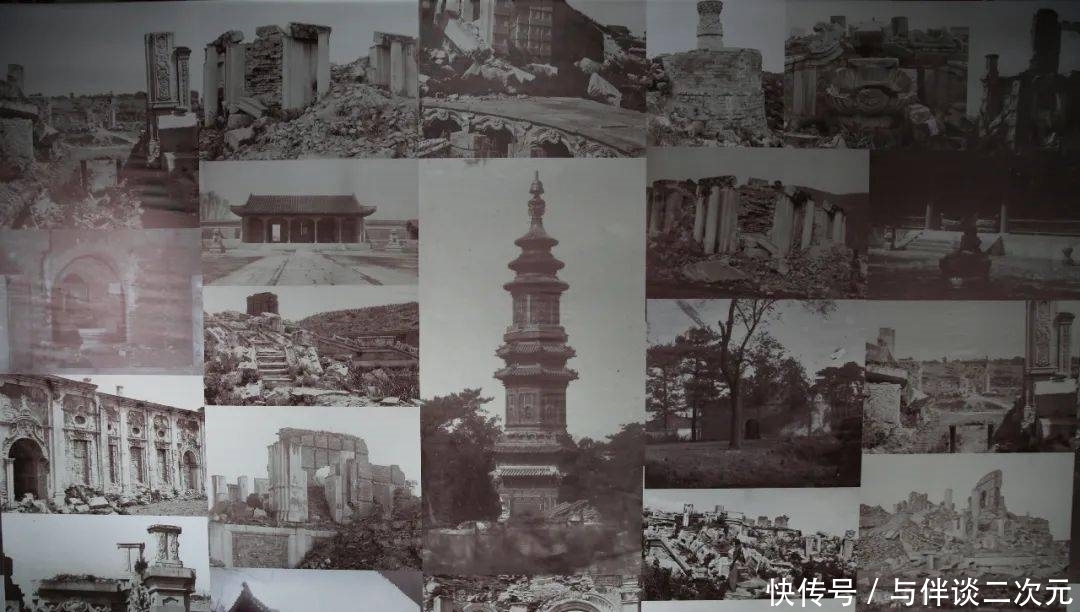 圆明园龙首照片曝光!大量珍贵影像首次发布