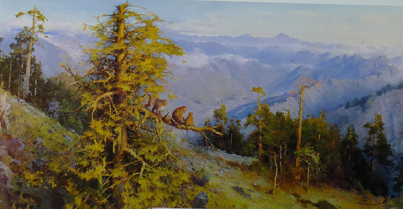 油画!冉茂芹油画 作品欣赏