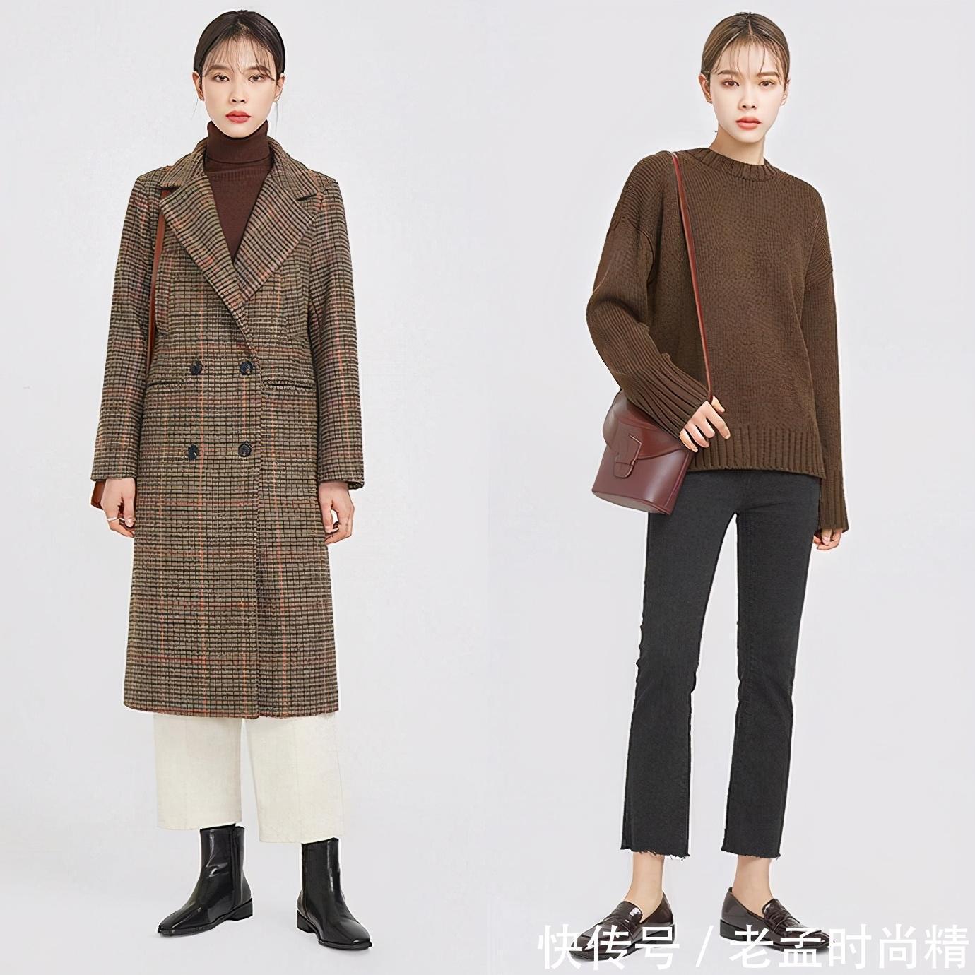外套内搭|休闲通勤都满分好看的穿搭示范, 十八套服装任你选, 简约显气质