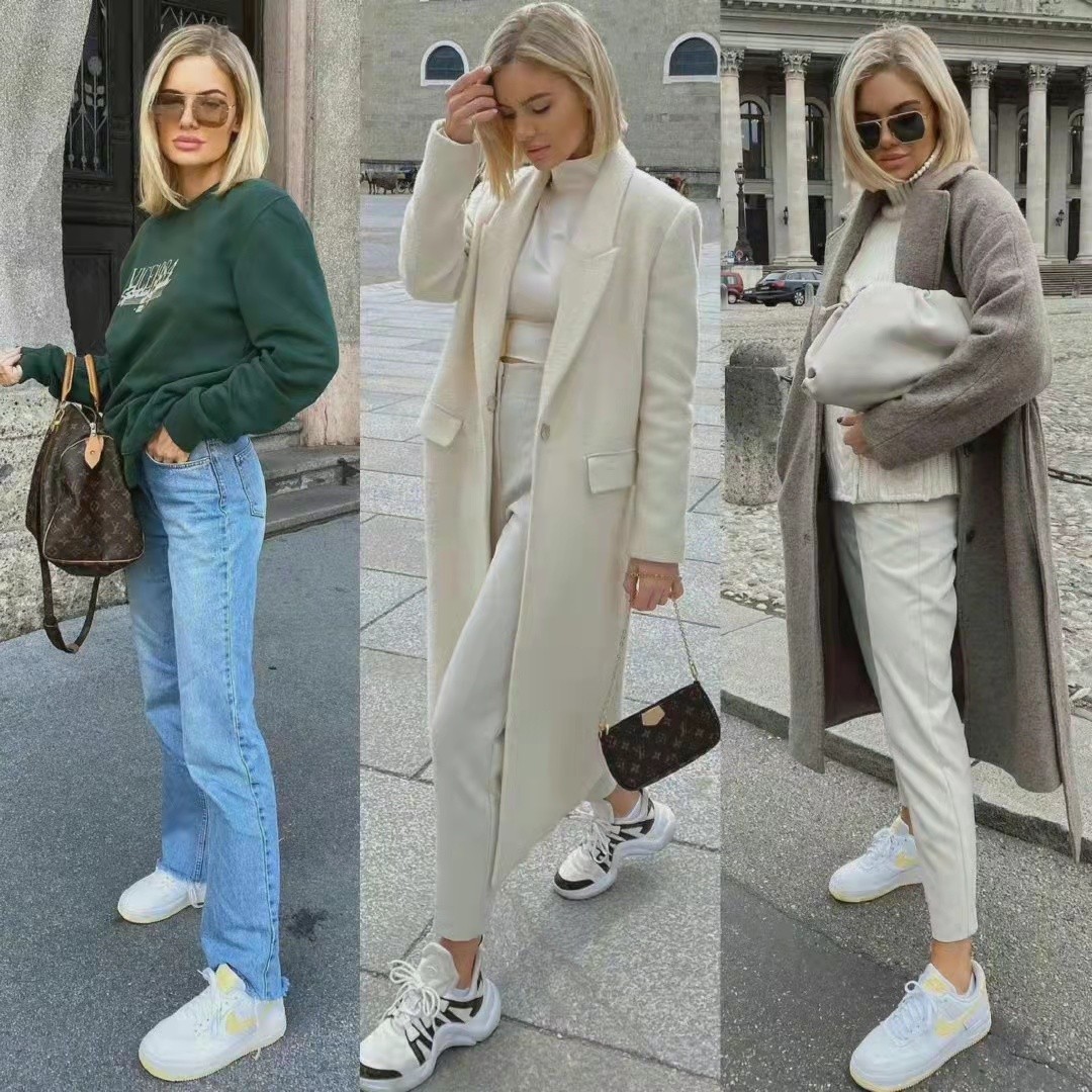 小姐姐|过了40岁,用“大衣+高腰裤子”,把气质和高挑做到极致