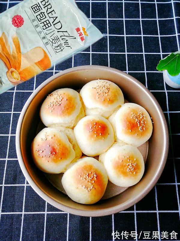 #金龙鱼精英100%烘焙大师赛-爱好组-高筋#简易版早餐面包