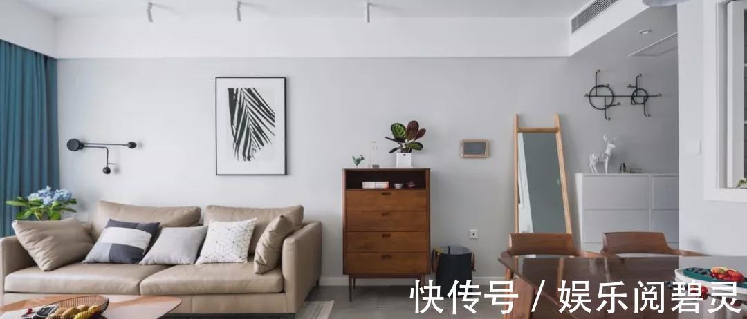 吧台|89㎡小三居,浪漫卡座餐厅和落地窗阳台吧台,没少让别人眼红!