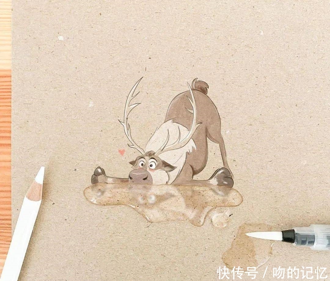 有没有|来看看,这组插图到底有没有用PS?