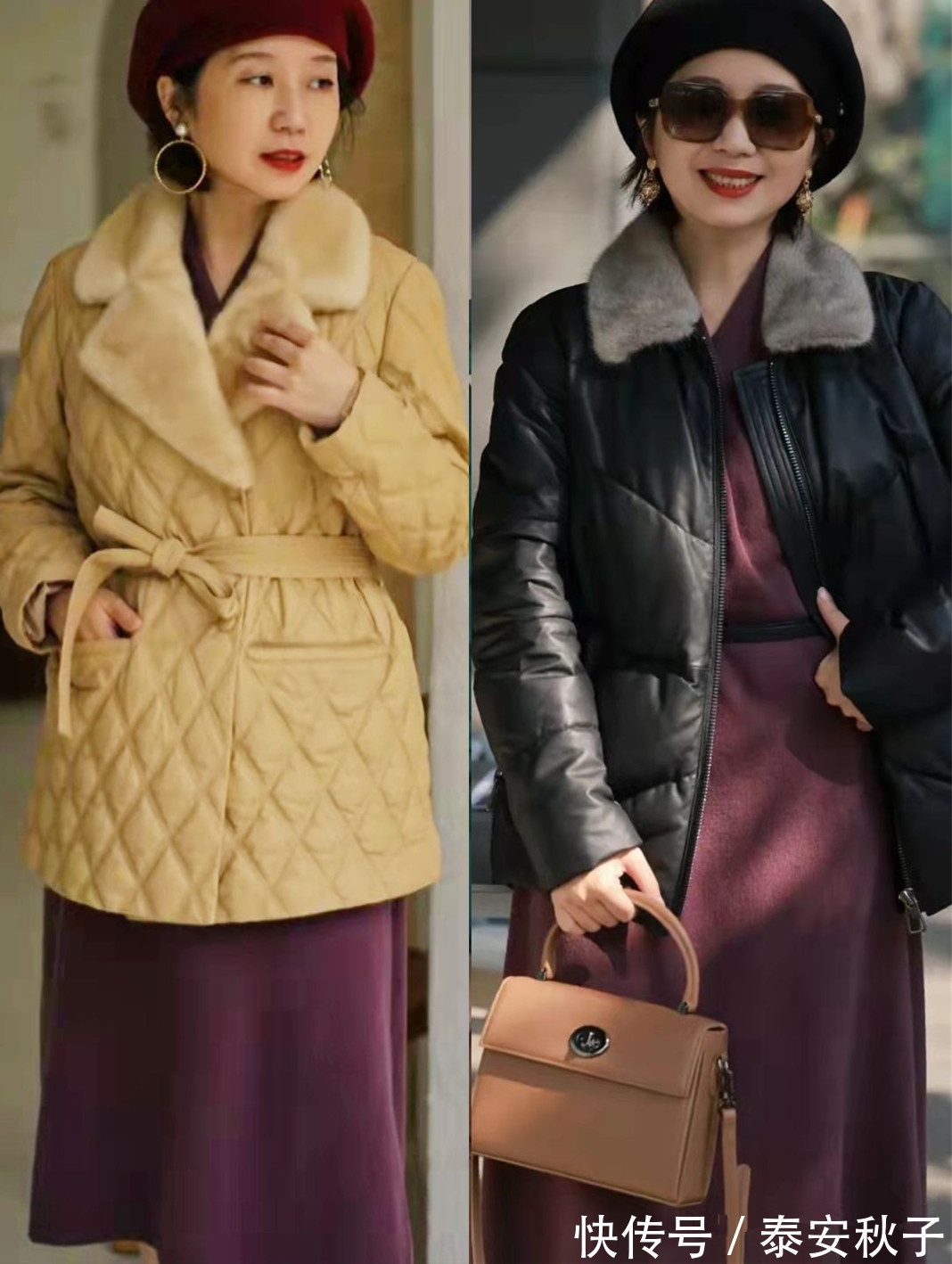 阔腿裤 年过50岁的中年女人,冬天就别再“露脚踝”了!今年流行这样穿:气质又显高级!