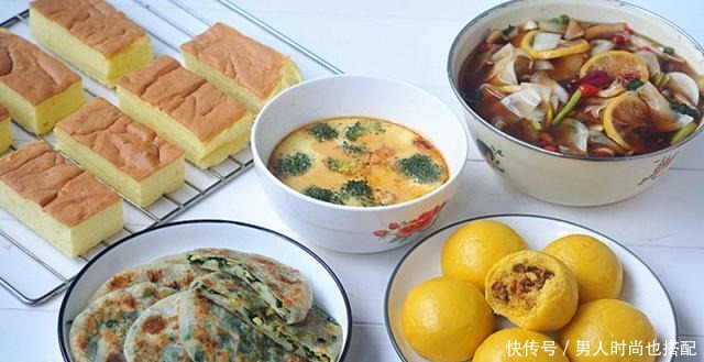 早餐|母子二人的精致早餐,发朋友圈炫耀,网友吐槽道道都想打包!