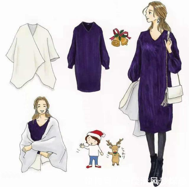 会穿&不会穿,全凭一颗心!优衣库基本款“手绘穿搭”,值得收藏