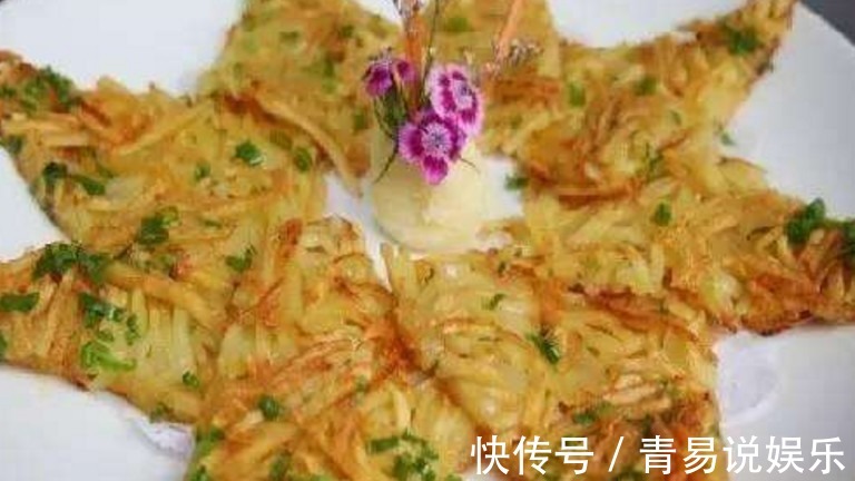 家常|香煎土豆饼家常做法,吃了一次孩子上瘾了,美味早餐的首选