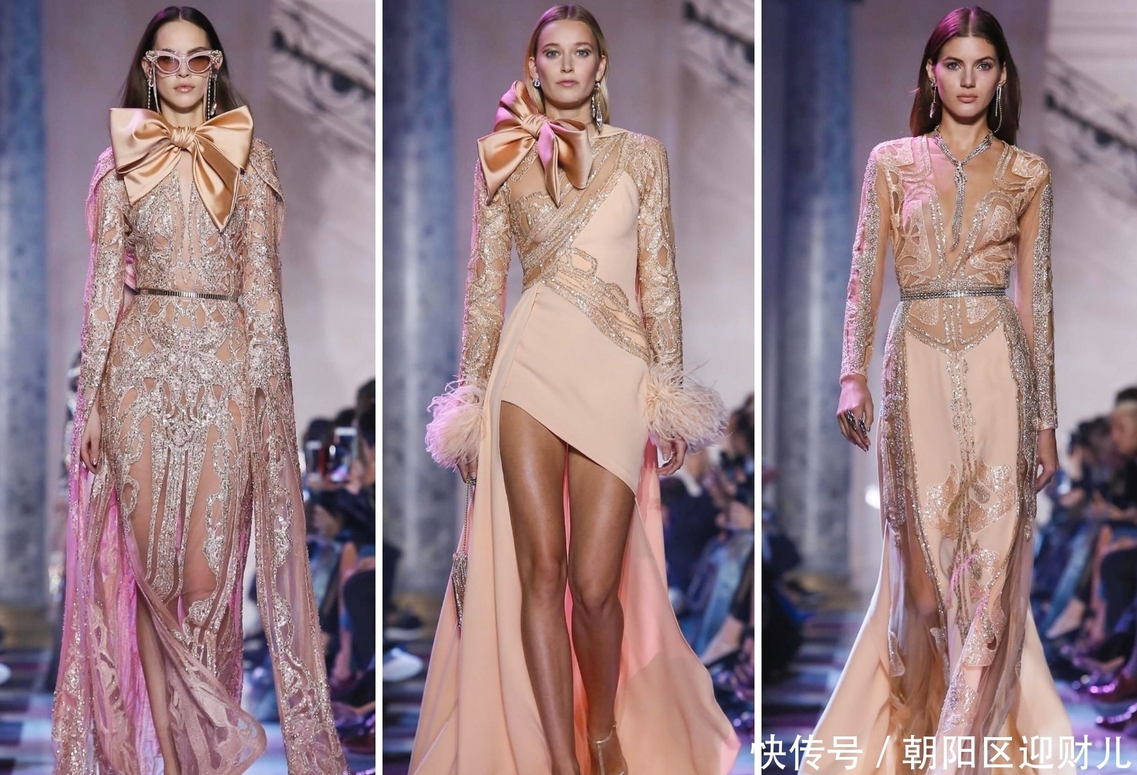 Elie Saab经典复古高定系列:受装饰艺术启发,充满20年代奢华风情