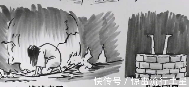 哆啦画师绘制贞子的不同出场方式,JOJO风很酷,奥特曼风让人怀念
