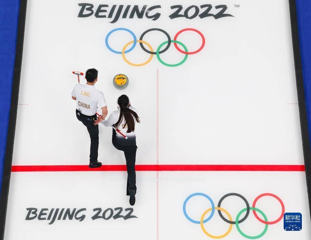 北京国家游泳中心|冰壶混双循环赛：中国队不敌英国队