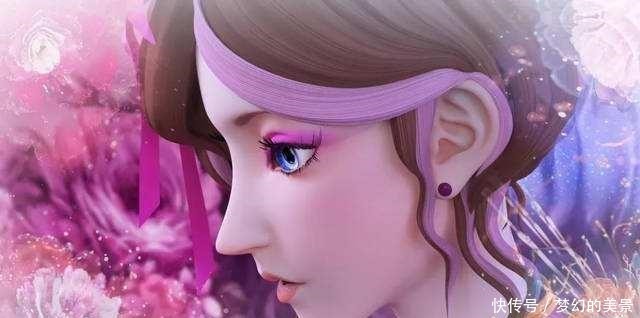 曼多拉女王|叶罗丽四位美女手捧鲜花,冰公主很娇羞,灵公主楚楚可怜