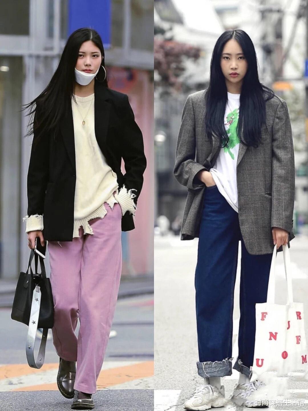 针织衫|韩国女生太会穿了,看看她们的秋季穿搭,简约大方又时髦