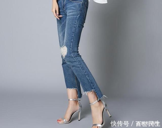 女性|性感迷人的细高跟鞋,露出脚趾的一字腰带设计,提升女性优雅气质