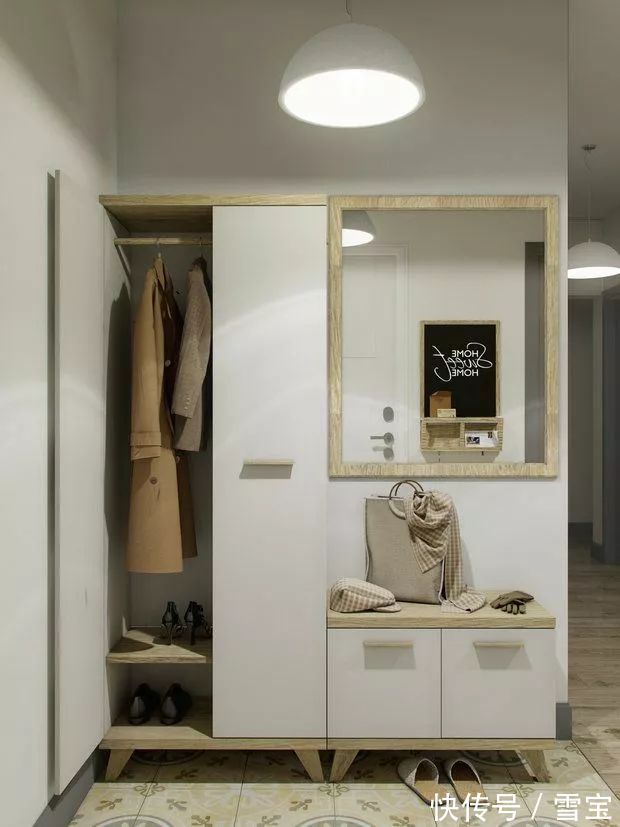鞋柜|定制衣柜十大品牌:入户鞋柜+衣帽柜,多出一个衣帽间!