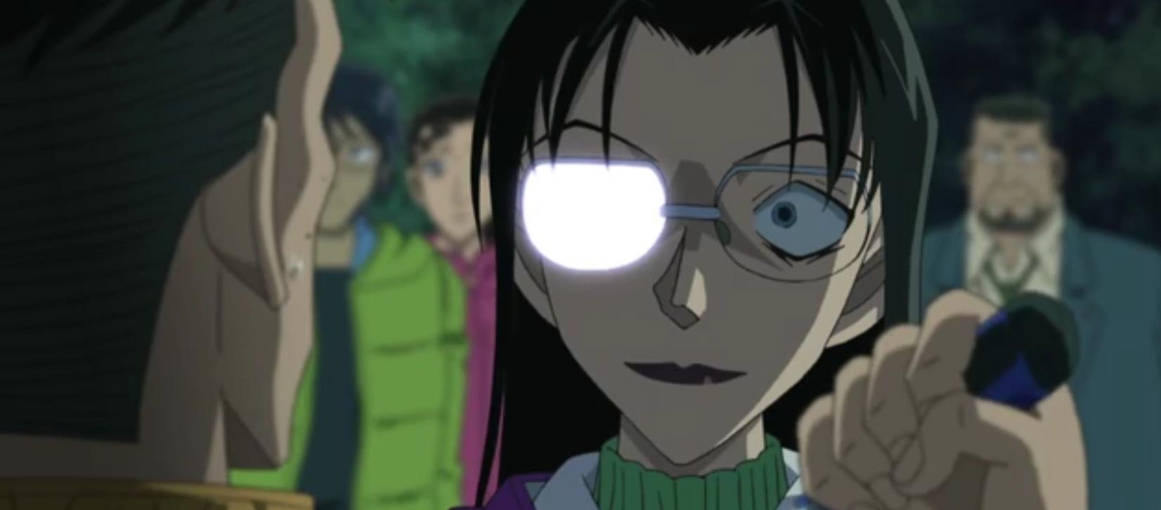 名侦探柯南 若狭留美的右眼肯定不是义眼 她是朗姆的嫌疑降低了 全网搜