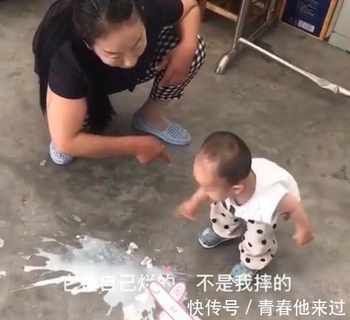 吵架|“小话痨宝宝”打碎奶瓶和奶奶吵架,网友别说了,是爸爸弄得!
