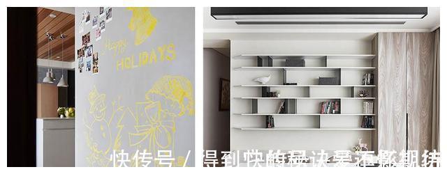 餐厨区|她家不豪华,120㎡,却巧用百看不腻的配色,搭出超清爽的高级感!