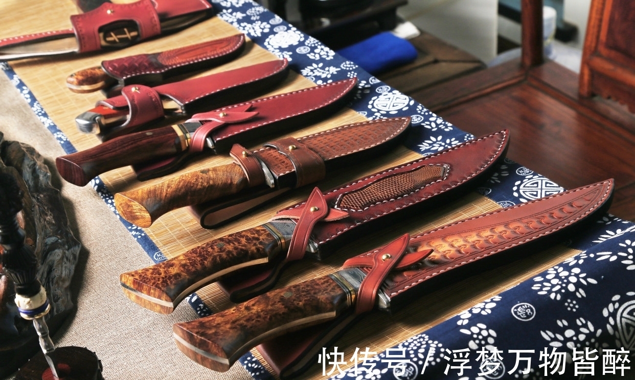 刀柄$不想当皮匠的木匠不是好刀匠,绝美的刀柄与刀鞘欣赏