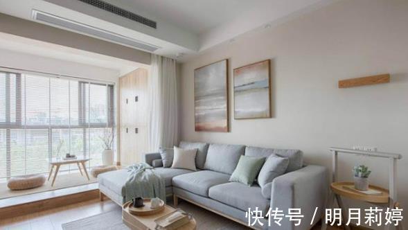 阳台|晒晒闺蜜80㎡新房,打通阳台抬高10公分,装出100㎡的视觉感!