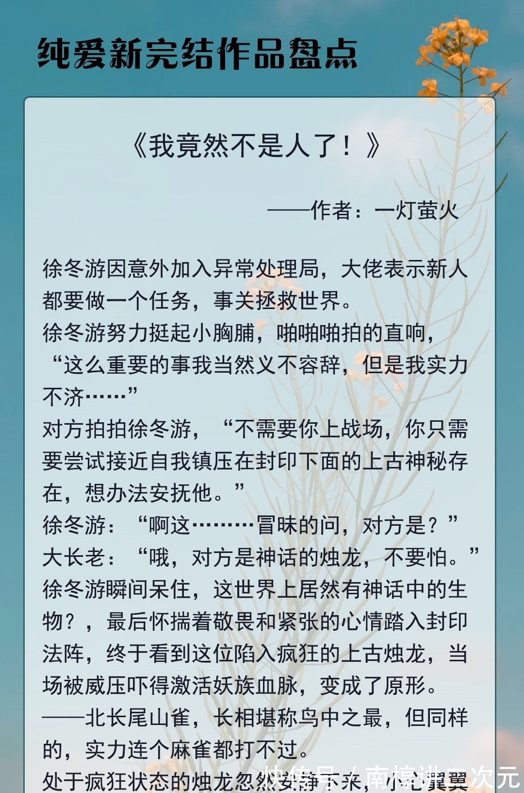 森林猫|热门纯爱新书：小山雀和上古烛龙，森林猫和巨鹰，跨物种也能相爱