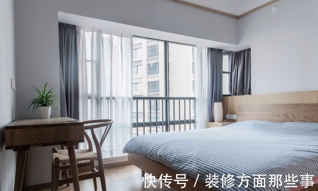 卧室|89平现代风三居室,原木色+大白墙就很漂亮了