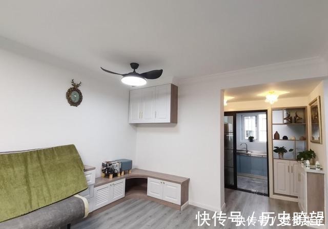 屋主|看她家极简装修,全屋舍弃吊顶,电视墙不做造型,还没家具很漂亮