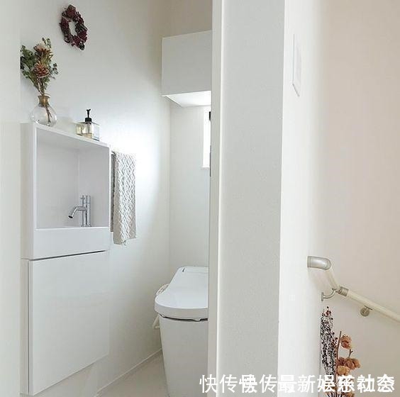 马桶|把洗手台埋到墙里,卫生间一下变大了很多,美观又实用,好处多多